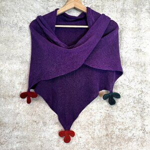 Anne Makela Whimsical Knit Wrap Made in Finland